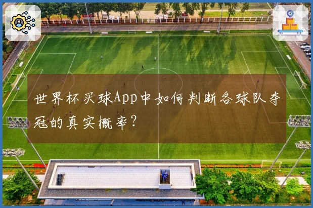世界杯买球App中如何判断各球队夺冠的真实概率?