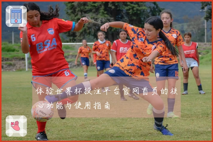 体验世界杯投注平台官网首页的核心功能与使用指南