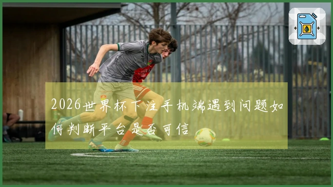 2026世界杯下注手机端遇到问题如何判断平台是否可信